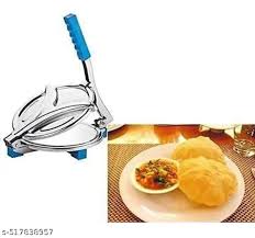 Heaven Blue Steel Puri Roti Maker 8 Inch