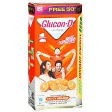 Glucon D Instant Energy Glucose Powder Tangy Orange 75 G Pack Of 3