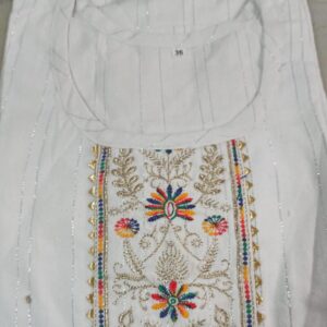 White Colour Women Kurta Size 36