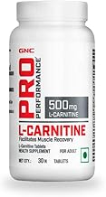Gnc Pro Performance L Carnitine Tablets 500Mg 30 Veg Tablets