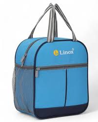 Linox Blue Color Tiffin Bag Lunch Bags For School Collage Picnic Office