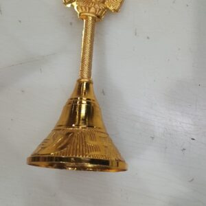 1 Pcs Pooja Bell Home Office Temple Panchdhatu Puja Bell Garud Bell Mandir Garuda Bell For Puja