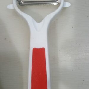 Vegetable Fruit Y Shaped Peeler White Red