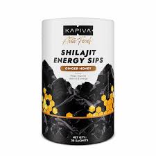 Kapiva Shilajit Energy Sips 30 Sachets