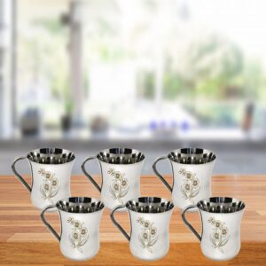 Stainless Steel Coffee Cup Pack Of 5