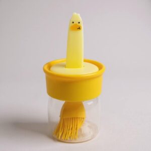 Oil Dispenser Bottle With Silicone Brush 250 Ml For Ghee Butter Sauce Cooking