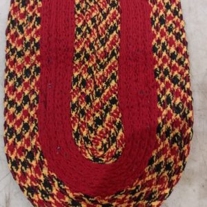 Door Mat Yellow Red Colour