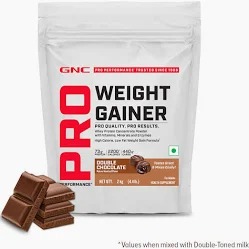 Gnc Pro Performance Weight Gainer Double Chocolate 2 Kg
