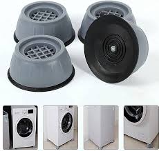 Grey Color Washing Machine Foot Pad 4Pcs