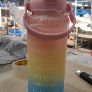 Unbreakable Silicone Water Bottle 2000Ml