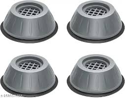 Black Color Washing Machine Legs Stand 4 Pcs
