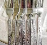 Stainless Steel Fork Spoon 8 Pcs