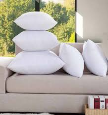 White Colour Square Pillow Pack Of 5