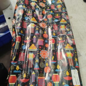 Paperpep Black Printed Gift Wrapping Paper 5 Sheet 19 Inch X 29 Inch