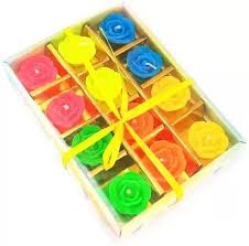 Add To Cart Buy Now Share Gorgeous Candlebhg Candle Multicolor Pack Of 12