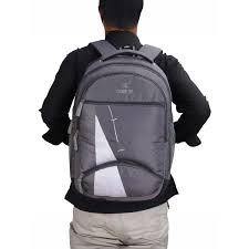 Unisex Travel Bag Grey And White Colour