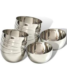 Stainless Steel Katori Set Of 12