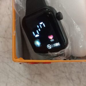 Black Digital Watch For Men