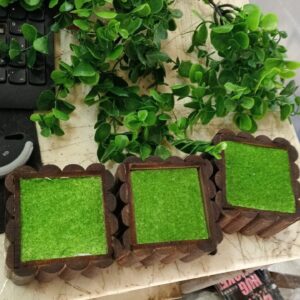 Artificial Hanging Plantsincluding Faux Eucalyptus Vineor Mandala Vineor Pea Pod Leavesfake Potted Greenery Plantspot For Indoor Outdoor Decor Set Of 3