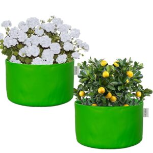 Grow Bags 25 X 6 Inch Heavy Duty Hdpe Plants Flower Growing Bag Pack Of 3