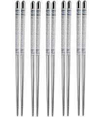 Stainless Steel Chopsticks 10 Pcs