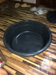 Hot Sale Rubber Bucket Poultry And Black Colour