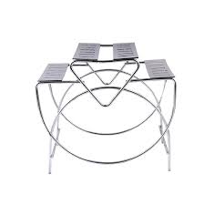 Jisun Stainless Steel Holder Spoon Stand Cutlery Holder Case Silver Holds 24 Pieces