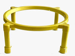 Mustard Yellow Matka Pot Stand