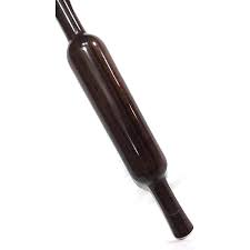 Brown Wooden Belan For Making Chapatis Size 7 Inch