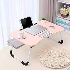 Pink Color Laptop Table