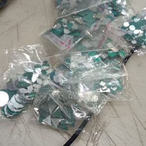 Regular Mirror Kundan Set Of 10 Basic Design