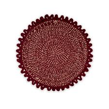 Home Door Round Mat Multicolor Pack Of 4