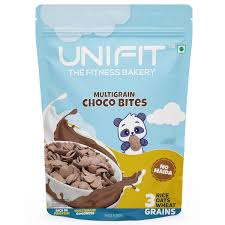 Unifit Multigrain Choco Bites Breakfast Cereals For Kids 375Gm