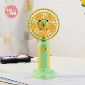 Hk59 Mini Fan Rechargeable Usb Handheld Portable Fan