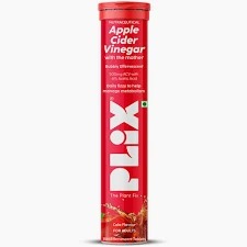 Plix Apple Cider Vinegar Effervescent Tablets Cola Flavour 15 Tablets