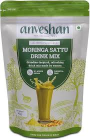 Anveshan Moringa Sattu Drink Mix 200G