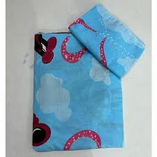 Kids Printed Cotton Single Bedsheet For Home