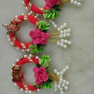 Shubh Labh Door Hanging With Ganesh Ji Idol 3 Pcs