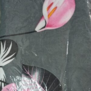 Multicolour Printed Double Bedsheet With 2 Pillow Cover