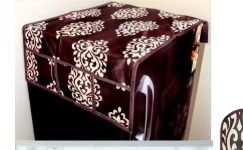 Double Door Single Door Fridge Cover Fridge Combo Set Of 1 Fridge Color Coffee