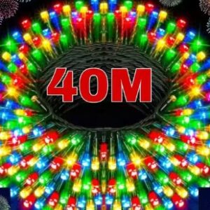 Real Essentials 40 Meter With 6 Multicolor Led Serial String Lights Led Lights Home Decoration