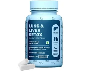 Lung And Liver Detox Daily Support Capsules 30