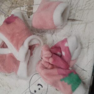 Ladoo Gopal Winter Dress Baby Pink