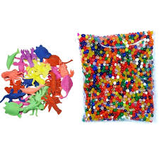 Crystal Water Jelly Balls Plus 10 Pcs Water Growing Animals Water Ball For Home