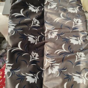 Grey White Printed Waterproof Shelf Mat 500 X 45Cm