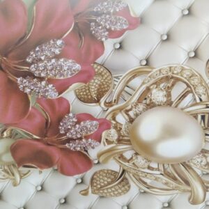 Multi Color Printed Fridge Mat Set Of 6