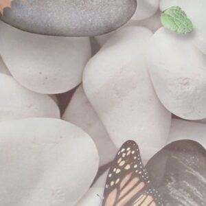 Multi Color Stone Printed Fridge Mat Set Of 3