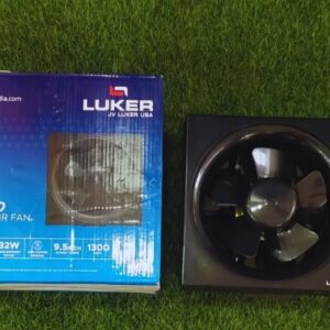 Luker Exhaust Fan 200Mm Black 32 Watt