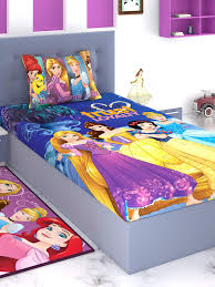 Disney Fusion Bed Sheet Single Bed With Pillow Cover Size 1Point52 Mtr X 2Point24 Mtr