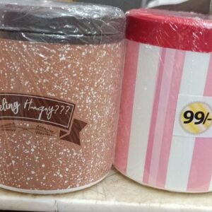 Trueware Plastic Sugar Tea Coffee Through Lid Airtight Container 750Ml Colour Multicolour